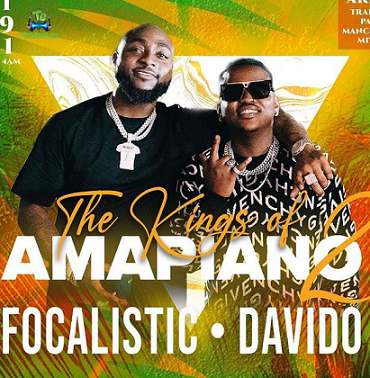 Davido with a new song tagged  “Champion Sound” Feat. Focalistic