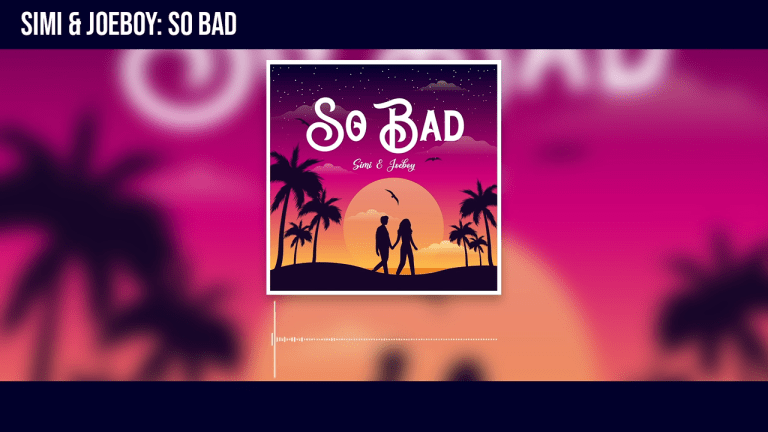 Simi unveils new single “So Bad” Feat. Joeboy